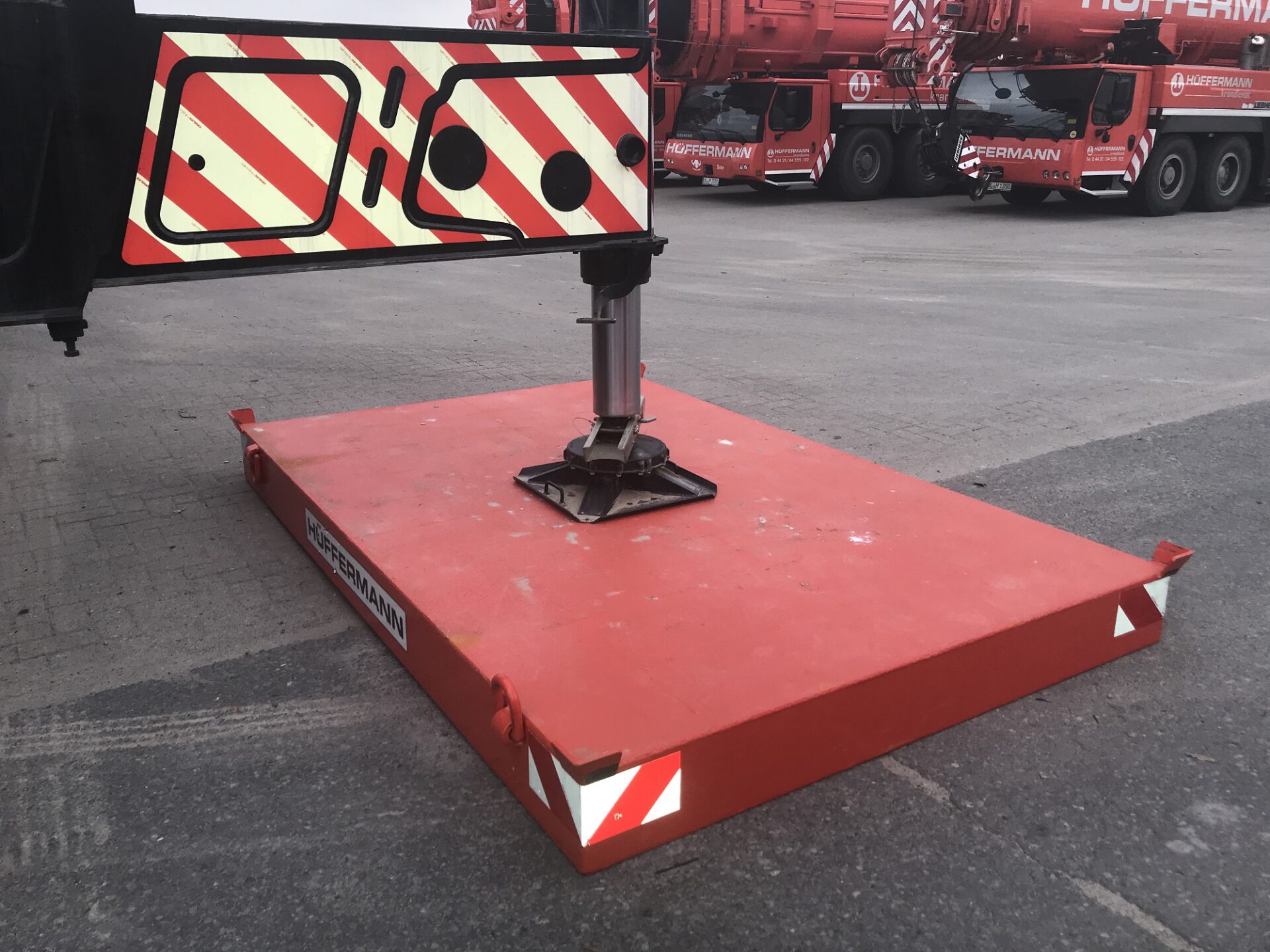 crane support plates - load distribution mats - crane support plates