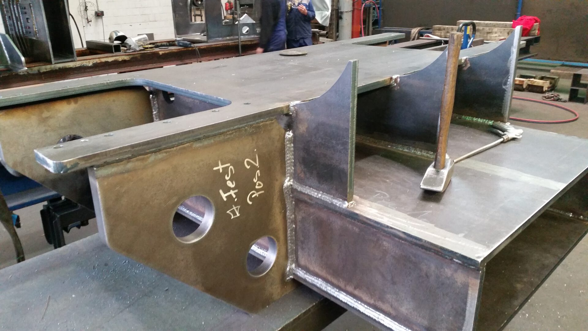 Steelwork for bespoke chassis - custom-made steelwork products - 