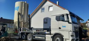 Knauf Silo Absetzkipper - Silotransport- Wechselsysteme von velsycon