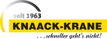 Kran mieten Hamburg - Kranvermietung - Transportlogistik mit Knaack-Krane - Logo